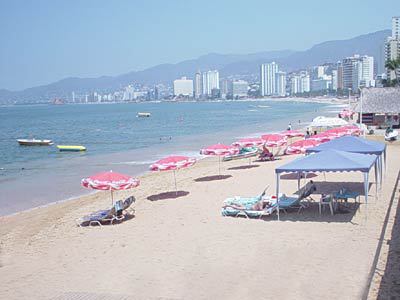 Apartamento La Palapa Sobre Playa Acapulco Exterior foto